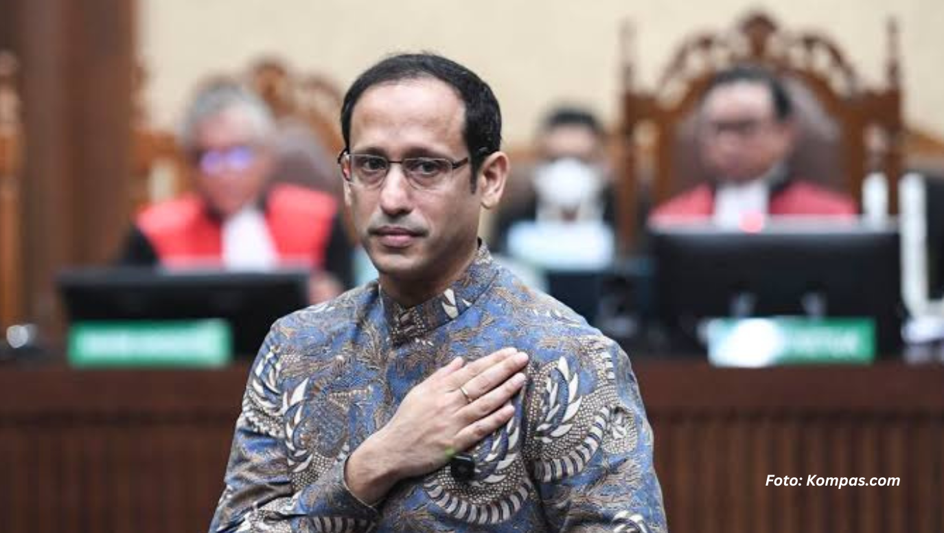 Vonis Nadiem Makarim Bertambah Berat, Hakim Wajibkan Bayar Uang Pengganti Rp809,5 Miliar