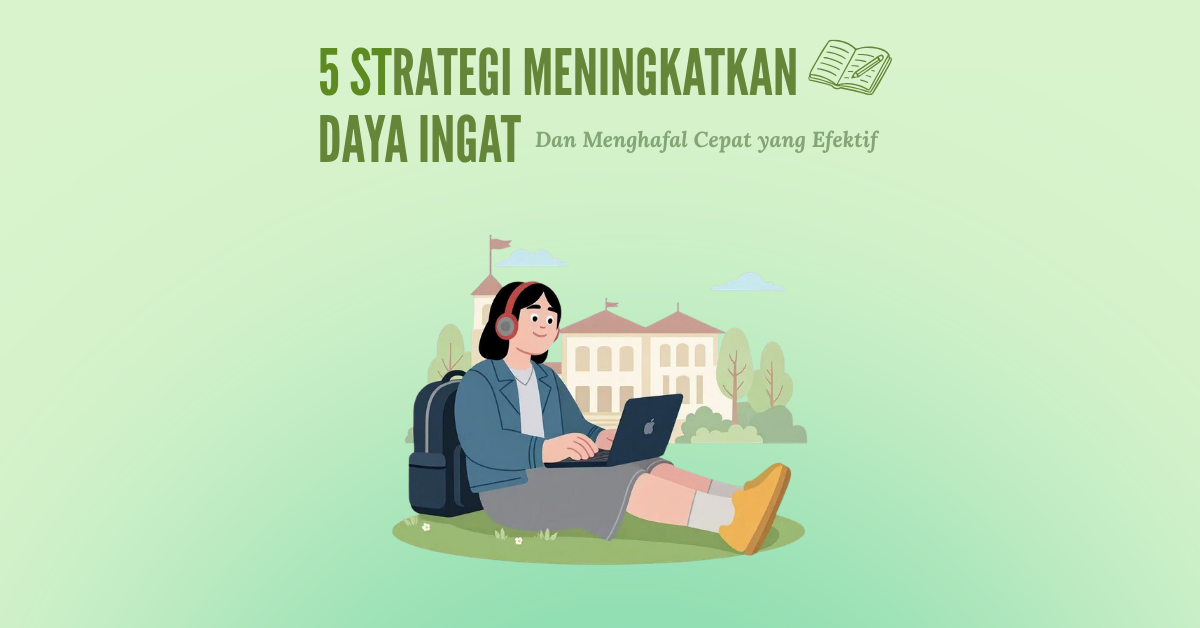 5 Strategi Meningkatkan Daya Ingat dan Menghafal Cepat yang Efektif